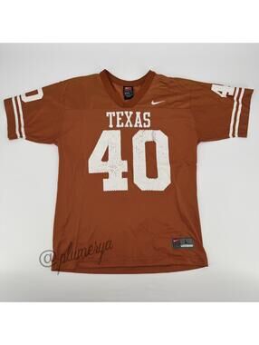 Nike University of Texas Men’s Football Longhorn Jersey #40 Size L